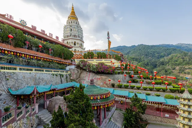 Kek Lok Si Temple and its pagoda, Air Itam, Penang