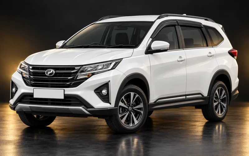 Perodua Aruz self-drive rental in Penang